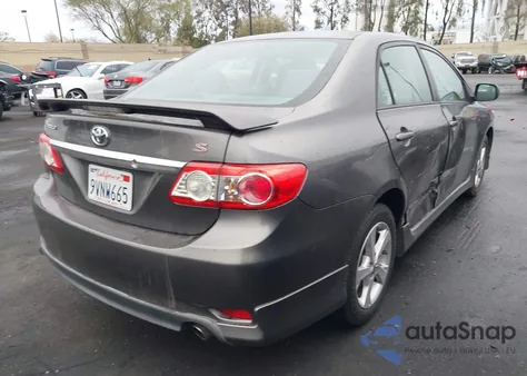 2013 Toyota Corolla S from USA, damaged, VIN 5YFBU4EE5DP089276